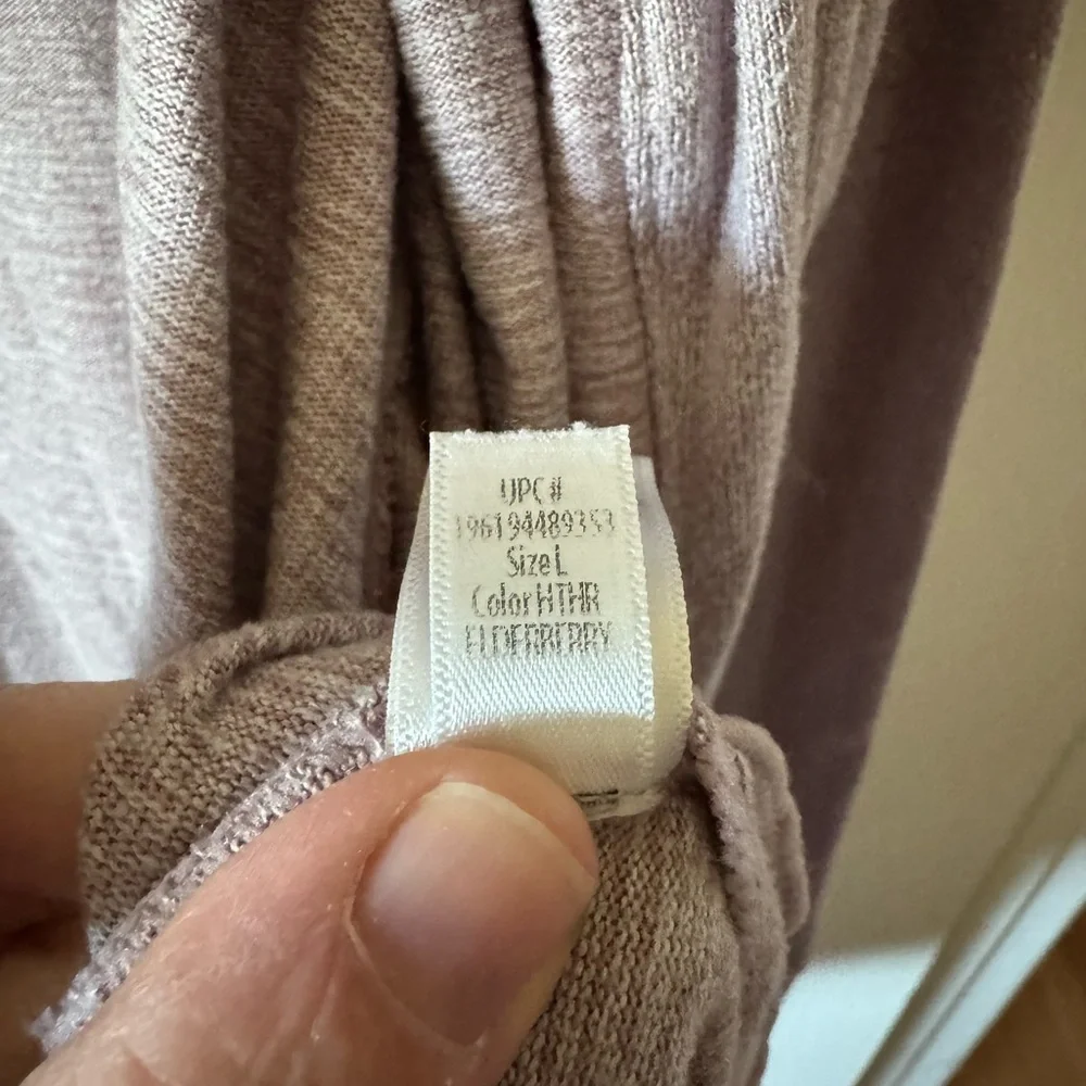Cuddl Duds Long Cardigan‎ Size Large